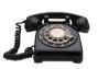 Rotary Telephone, Black